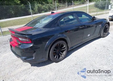 2021 Dodge Charger Scat Pack Widebody Rwd из США, поврежденный, VIN 2C3CDXGJ0MH612410